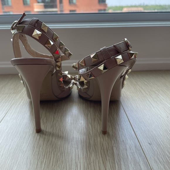 Valentino Rockstud ankle strap Pump 100mm - Picture 3 of 4